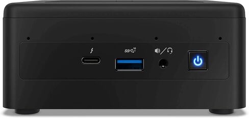 Intel NUC Kit RNUC11PAHI30Z01 كمبيوتر مكتبي صغير للمنزل والأعمال (Intel i3-1115G4 ثنائي النواة، Intel UHD، ذاكرة الوصول العشوائي 8 جيجابايت، 1 تيرابايت HDD (2.5)، واي فاي، USB 3.2، HDMI، بلوتوث، منفذ العرض، ويندوز 10 هوم) in Saudi Arabia
