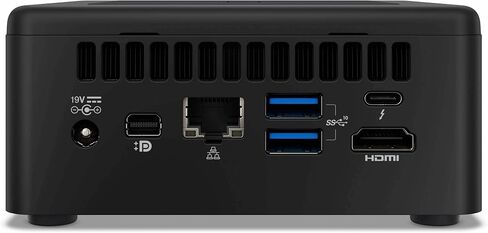 Intel NUC Kit RNUC11PAHI30Z01 كمبيوتر مكتبي صغير للمنزل والأعمال (Intel i3-1115G4 ثنائي النواة، Intel UHD، ذاكرة الوصول العشوائي 8 جيجابايت، 1 تيرابايت HDD (2.5)، واي فاي، USB 3.2، HDMI، بلوتوث، منفذ العرض، ويندوز 10 هوم) in Saudi Arabia