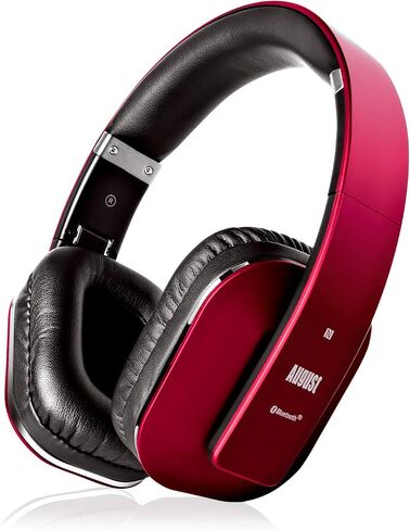 EQ App Over Ear Wireless Headphones - August EP650-Bass Rich Sound and Optimum Comfort - NFC and aptX LL Low Latency - [Black] in Saudi Arabia
