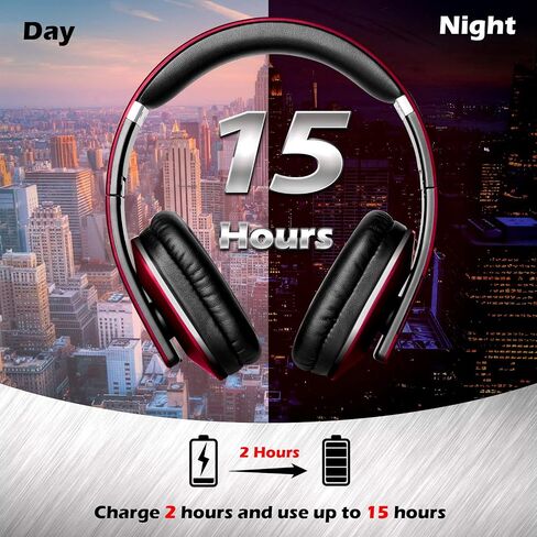 EQ App Over Ear Wireless Headphones - August EP650-Bass Rich Sound and Optimum Comfort - NFC and aptX LL Low Latency - [Black] in Saudi Arabia