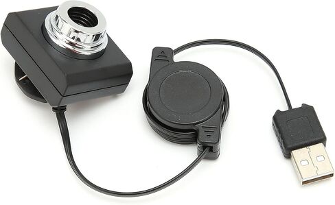 Webcam, USB2.0 High Resolution Automatic Camera White Balance Computer Camera Streaming Webcam Mini Web Camera for Web Conference Video Chat in Saudi Arabia
