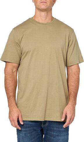 Volcom Men's Soild Modern Fit Blank Short Sleeve Tee in Saudi Arabia