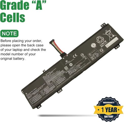 استبدال بطارية الكمبيوتر المحمول L20M4PC2 5B11B53885 SB11B53884 لجهاز Lenovo Legion 5-17ACH6 5-17ACH6H 5-17ITH6 5-17ITH6H Series Notebook L20C4PC2 5B11B53889 SB11B53887 15.36V 80Wh 5210mAh in Saudi Arabia