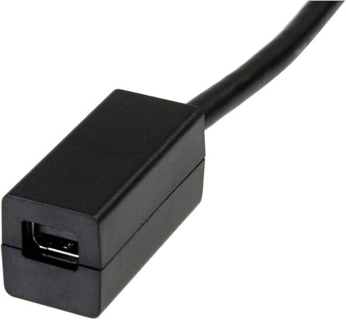 StarTech.com 3ft (1m) DisplayPort to Mini DisplayPort Cable - 4K x 2K UHD Video - DisplayPort Male to Mini DisplayPort Female Adapter Cable - DP Computer to mDP 1.2 Monitor Extension Cable (DP2MDPMF3) in Saudi Arabia