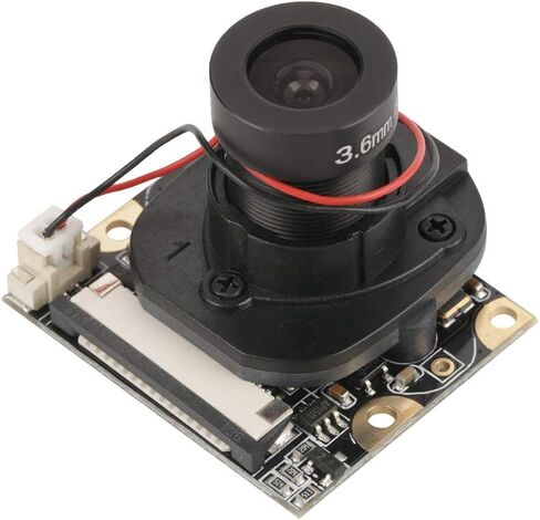 for Raspberry Pi Camera Module 5MP, HD OV5647 Sensor with Fixed Lens Webcam 15cm Flat Ribbon Cable to 15Pin MIPI CSI Connector Compatible for Raspberry Pi B 3/2 in Saudi Arabia