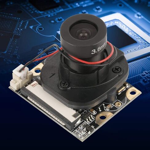 for Raspberry Pi Camera Module 5MP, HD OV5647 Sensor with Fixed Lens Webcam 15cm Flat Ribbon Cable to 15Pin MIPI CSI Connector Compatible for Raspberry Pi B 3/2 in Saudi Arabia