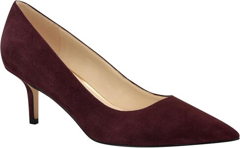 Nine West Women's Arlene Pump, Burgundy Suede 603, 11 in Saudi Arabia