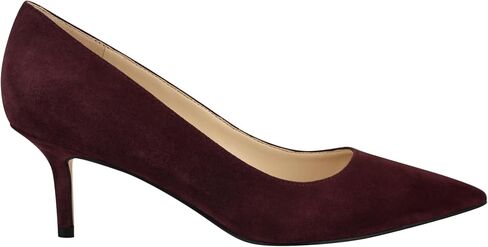 Nine West Women's Arlene Pump, Burgundy Suede 603, 11 in Saudi Arabia