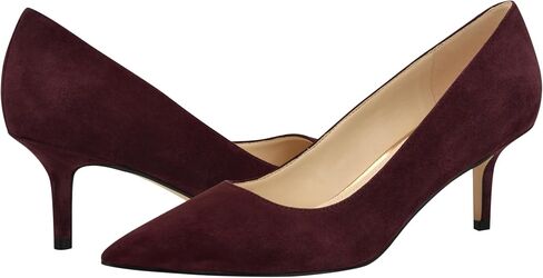 Nine West Women's Arlene Pump, Burgundy Suede 603, 11 in Saudi Arabia