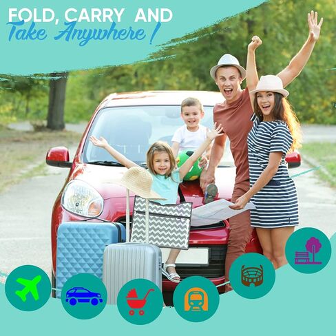 Kids Travel Tray - Car Seat Tray Table as Road Trip Essentials – Children Kids Lap Desk as Travel Accessories for Toddler Airplane Travel Activity, Snack with Storage Pockets & Dry Erase Board Blue in Saudi Arabia