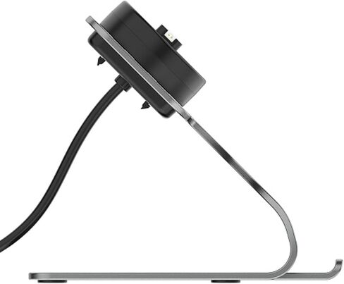 حامل قاعدة سطح مكتب معدني مضاد للانزلاق لـ Garmin Venu 3/Venu 3S/Vivoactiv 5 مع كابل قاعدة شحن، محطة حامل بديلة للساعة الذكية (رمادي) in Saudi Arabia