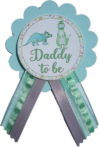 Dinosaur Baby Shower Pins for Mommy Daddy Grandma Jungle Family to wear, It's a Boy Baby Sprinkle in Saudi Arabia