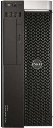 Dell Precision T5610 Workstation, 2 Intel 6-Core CPUs, 16GB RAM, 500GB SSD, 1TB HDD, V4900 GPU (Renewed) in Saudi Arabia