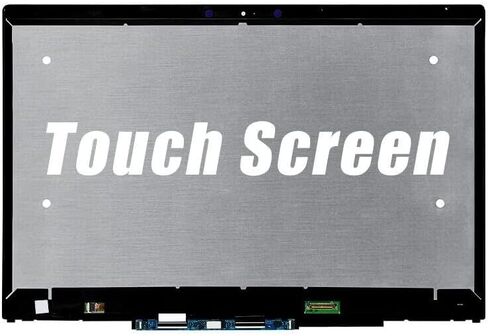 Replacement for HP Pavilion X360 15-CR LCD Screen 15-cr0037wm Display 15-cr0053wm Digitizer 15-CR0010NR 15-CR0011NR 15-cr0091ms 15-cr0056wm 15-cr0051cl FHD 30Pin 15.6" LCD Touch Screen Assembly Bezel in Saudi Arabia