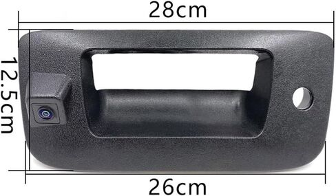 KIMB HD Night Vision Waterproof Fish-Eye Lens Backup Car Camera with Tailgate Handle use for Chevrolet Silverado/GMC Sierra 2007-2013,Replacement Handle OE25775280 in Saudi Arabia