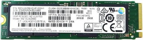 MZ-VLW2560 PM961 256GB M.2 2280 PCI-Express 3.0 x4 NVMe SSD محرك الحالة الصلبة MZVLW256HEHP-000H1 in Saudi Arabia