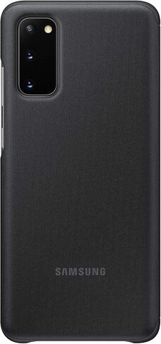 Samsung Galaxy S20 Case, S-View Flip Cover - Black (US Version with Warranty) (EF-ZG980CBEGUS) in Saudi Arabia