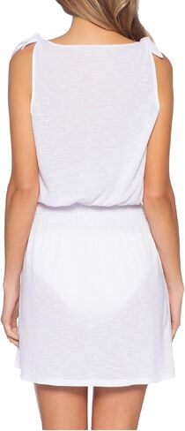 BECCA Breezy Basics V Dress, Plunge Neck, Beach Cover Ups for Women in Saudi Arabia