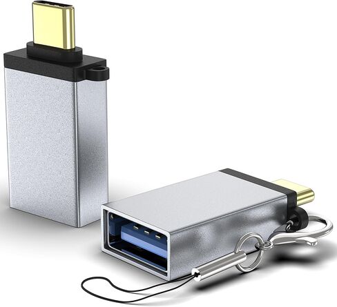 محول USB C إلى USB 2 حزمة، محول USB-C ذكر إلى USB A 3.0 أنثى OTG، محول Type C Thunderbolt 4/3 لهاتف iPhone 15 Pro Max وMacBook Pro Air وiMac وiPad وMicrosoft Surface Go وSamsung S24 S23 S22 in Kuwait