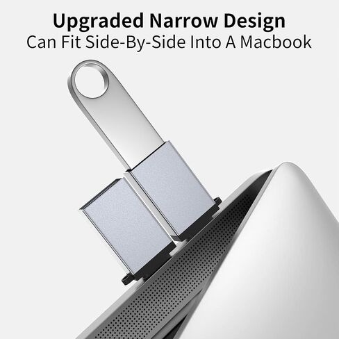 محول USB C إلى USB 2 حزمة، محول USB-C ذكر إلى USB A 3.0 أنثى OTG، محول Type C Thunderbolt 4/3 لهاتف iPhone 15 Pro Max وMacBook Pro Air وiMac وiPad وMicrosoft Surface Go وSamsung S24 S23 S22 in Kuwait