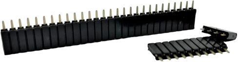 Exclusive! 2.54mm 28pcs 1x42pin Easy Breakaway Female Pin Headers Connector in Kuwait