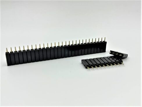 Exclusive! 2.54mm 28pcs 1x42pin Easy Breakaway Female Pin Headers Connector in Kuwait