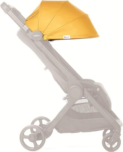 ملحقات عربة الأطفال Ergobaby Metro+ Compact City Umbrella: مظلة شمسية بعامل حماية من الأشعة فوق البنفسجية (UPF-50) - أصفر in Kuwait