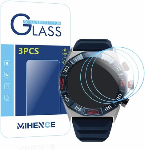 متوافق مع واقي الشاشة Citizen CZ Smart PQ2، طبقة واقية من الزجاج المقوى المقاوم للخدش 9H لساعة CZ Smart PQ2 الهجينة الذكية (3 قطع) in Saudi Arabia