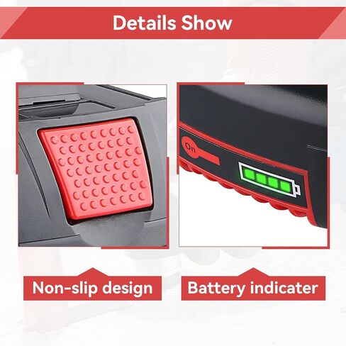 2Pack Li-ion 6.0Ah BAT610G BAT609 Replace for Bosch 18V Battery BAT609G BAT618 BAT618G BAT619 BAT619G BAT622 BAT620-2PK SKC181-202L in Saudi Arabia