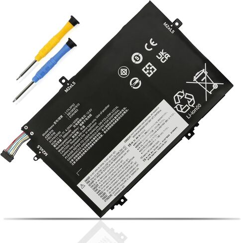 MULS L17L3P52 45Wh بطارية كمبيوتر محمول لينوفو ثينك باد L14 Gen 2 L480 L490 L580 L590 دفتر L17M3P54 L17M3P53 L17C3P52 01AV463 01AV464 SB10K97610 SB10K97611 11.1V 4120mAh in Saudi Arabia