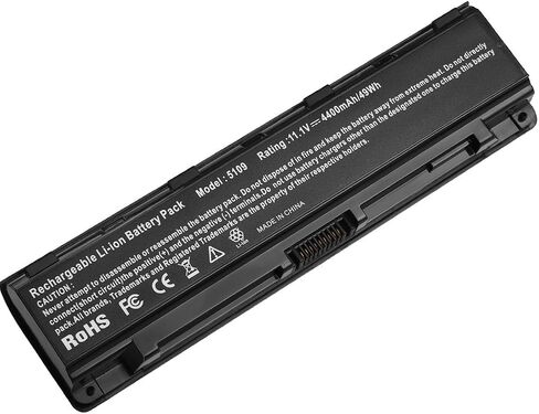 TREE.NB بطارية كمبيوتر محمول بديلة PA5109U-1BRS متوافقة مع توشيبا ستالايت PABAS271 PABAS272 PABAS273 PA5110U-1BRS PA5108U-1BRS 6 خلايا ليثيوم أيون in Saudi Arabia