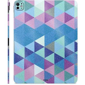 Glossy Glitter Skin Compatible with Apple iPad Pro 11 (M4) 2024 - Purple Kaleidoscope - 3M Vinyl Protective Decal Cover - Easy to Apply | Crafted in The USA by MightySkins