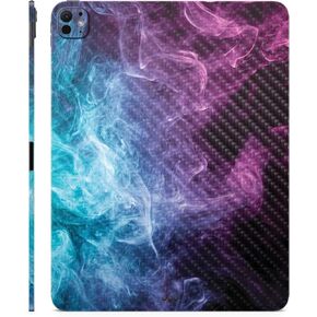 Carbon Fiber Skin Compatible with Apple iPad Pro 13 (M4) 2024 - Mystic Smoke - Premium 3M Vinyl Protective Wrap Decal Cover - Easy to Apply | Crafted in The USA by MightySkins