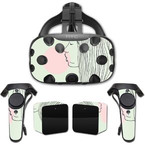 MightySkins Skin Compatible with HTC Vive Full Coverage - Pink Bubble Gum | Protective, Durable, and Unique Vinyl Decal wrap Cover | Easy to Apply, Remove, and Change Styles | Made in The USA