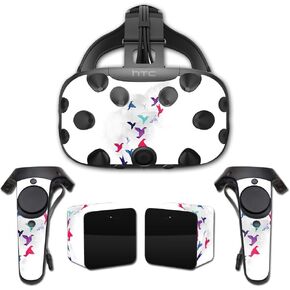 MightySkins Skin Compatible with HTC Vive Full Coverage - Paper Birds | Protective, Durable, and Unique Vinyl Decal wrap Cover | Easy to Apply, Remove, and Change Styles | Made in The USA