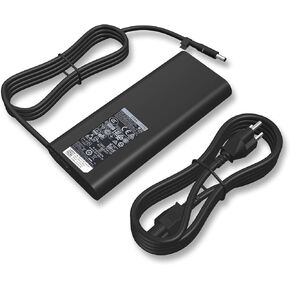 New Dell 130W AC Adapter Laptop Charger Replacement for Dell XPS 15 9570 7590 9560 9550 Precision 5520 5540 5510 5530 M3800 M2800 HA130PM130 DA130PM130 0V363H 06TTY6 0RN7NW Dell xps Power Supply Cord