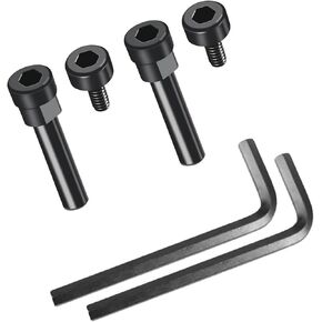 QC35 Hinge Screws - Replacement Parts Designed Exclusively for Bose QuietComfort 35 II, QC35 II, QC35, QC45, and QC25 Headphones(Black)
