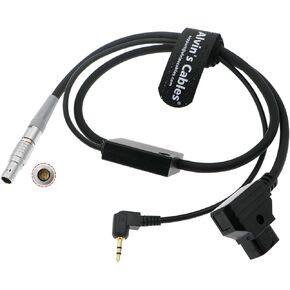 Alvin’s Cables Run Stop Cable for ARRI cforce RF| cmotion cPRO motor for Canon C500/C300 Camera CAM 7 Pin to LANC+D-tap Cable Compatible with K2.0015757