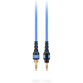 RØDE NTH-Cable for NTH-100 Headphones, 1.2m / 4ft Long, 3.5mm Male to Male Audio Cable with ¼-inch Adaptor Included (Blue)