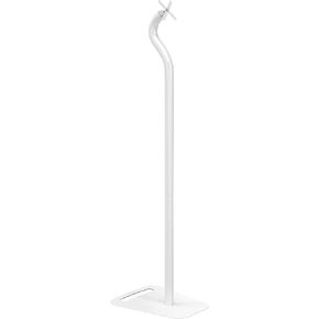 Swan Neck Stand – CTA Swan Neck Floor Stand - Premium Security Swan Neck Floor Stand with VESA Plate - White (ADD-PARASWW)