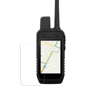 kwmobile 2x Transparent Screen Protector Compatible with Garmin Alpha 200 & 200i / Alpha 300 & 300i Film - Clear Protective Screen Cover Kit for GPS