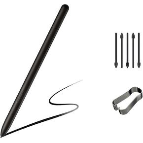Galaxy Book 3 Pro 360 Pen for Samsung Galaxy Book Pro 3 360 S Pen for Samsung Galaxy Book 3 360 Stylus Pen with Pen Nibs Replacement(Black)