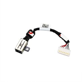 HSSDTECH DC Power Jack Cable Charging Harness Port Replacement for DELL Precision 15 5510 5520 5530 5540 M5510/XPS 15 9570 9550 9560 7590/15 9530/Precision 3800 M3800,064TM0 DC30100X300 for dell p56f