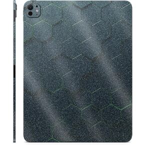 Glossy Glitter Skin Compatible with Apple iPad Pro 13 (M4) 2024 - Acid Hex - Premium 3M Vinyl Protective Wrap Decal Cover - Easy to Apply | Crafted in The USA by MightySkins
