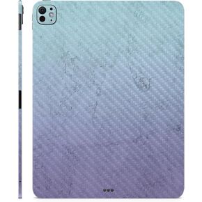 Carbon Fiber Skin Compatible with Apple iPad Pro 13 (M4) 2024 - Gradient Marble - Premium 3M Vinyl Protective Decal Cover - Easy to Apply | Crafted in The USA by MightySkins