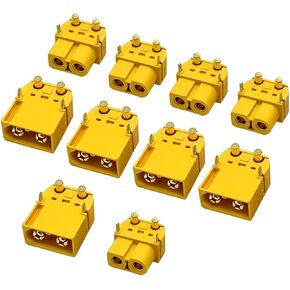 Amass XT60 XT60PW Male Female Plug Connector Adapter for RC Battery （5Pairs）