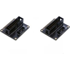 2pcs JTAG (2x10 2.54mm) to SWD (2x5 1.27mm) Cable Adapter Board Breakout board Jtag Debug Board