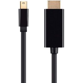 Monoprice Mini DisplayPort to HDTV Cable - 15 Feet, Supports Up to Full HD, 1080P Resolution and 3D Video - Select Series