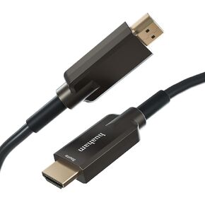 4K Fiber Optic HDMI Cable 8M/26FT, Stainless Steel Armor 4K HDMI 2.0 Cable Ultra high Speed,Support 4K60Hz, Dynamic HDR, eARC Compatible PS5 Xbox Apple TV Sony LG Samsung