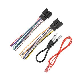 Radio Wire Harness Plug with Antenna Adapter Fit for GMC/Chevrolet/Buick/Pontiac/Cadillac/Hummer H2, ASC Audio Car Stereo Installation Wire Harness